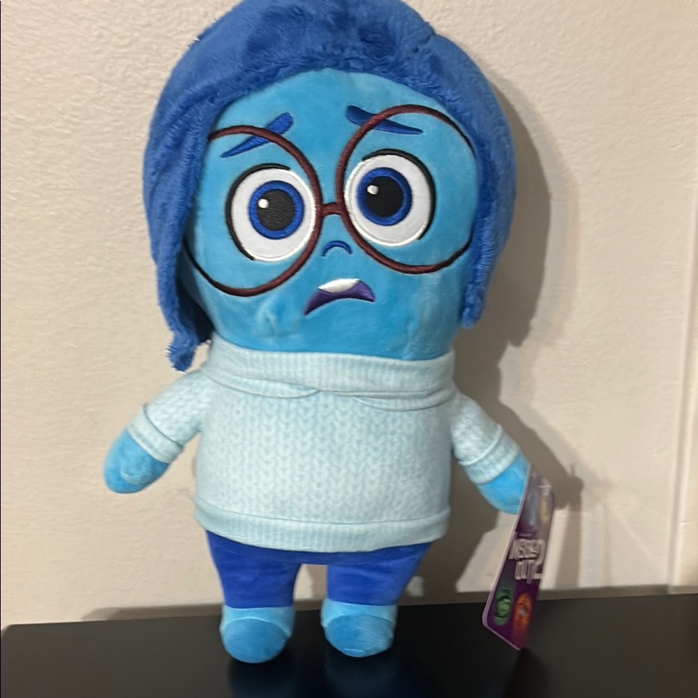 Sadness Plush Toy - Blue New